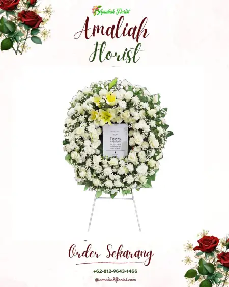 Krans Bunga Duka Prabu Menang